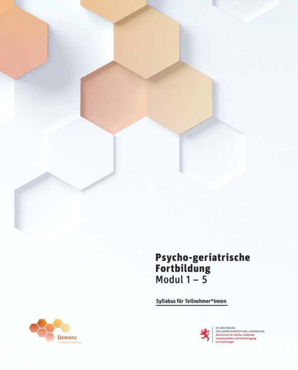 Psycho-geriatrische Fortbildung Modul 1-5 Syllabus - zum Herunterladen